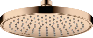 Axor Showersolutions Overhead Showers 283 X 265 X 91mm Rose Gold/gold - Polished