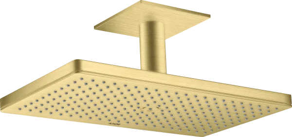 Axor Showersolutions Overhead Shower 460/300 1jet With Ceiling Connection Brushed Brass