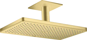 Axor Showersolutions Overhead Shower 460/300 1jet With Ceiling Connection Brushed Brass