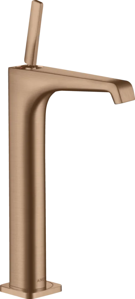 Axor Citterio E Single Lever Basin Mixer 250 With Pin Handle For Wash Bowls With Waste product image - Image 1
