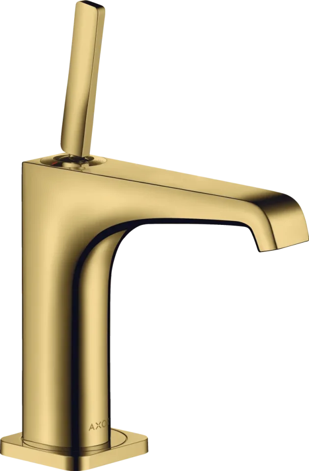 Axor Citterio E Single Lever Basin Mixer 130 With Pin Handle And Waste product image - Image 1