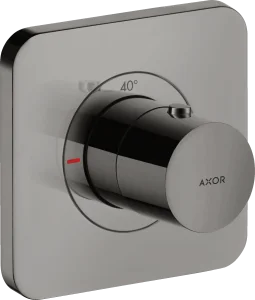Axor Citterio E Thermostatic Mixer 120/120 For Concealed Installation Polished Black Chrome