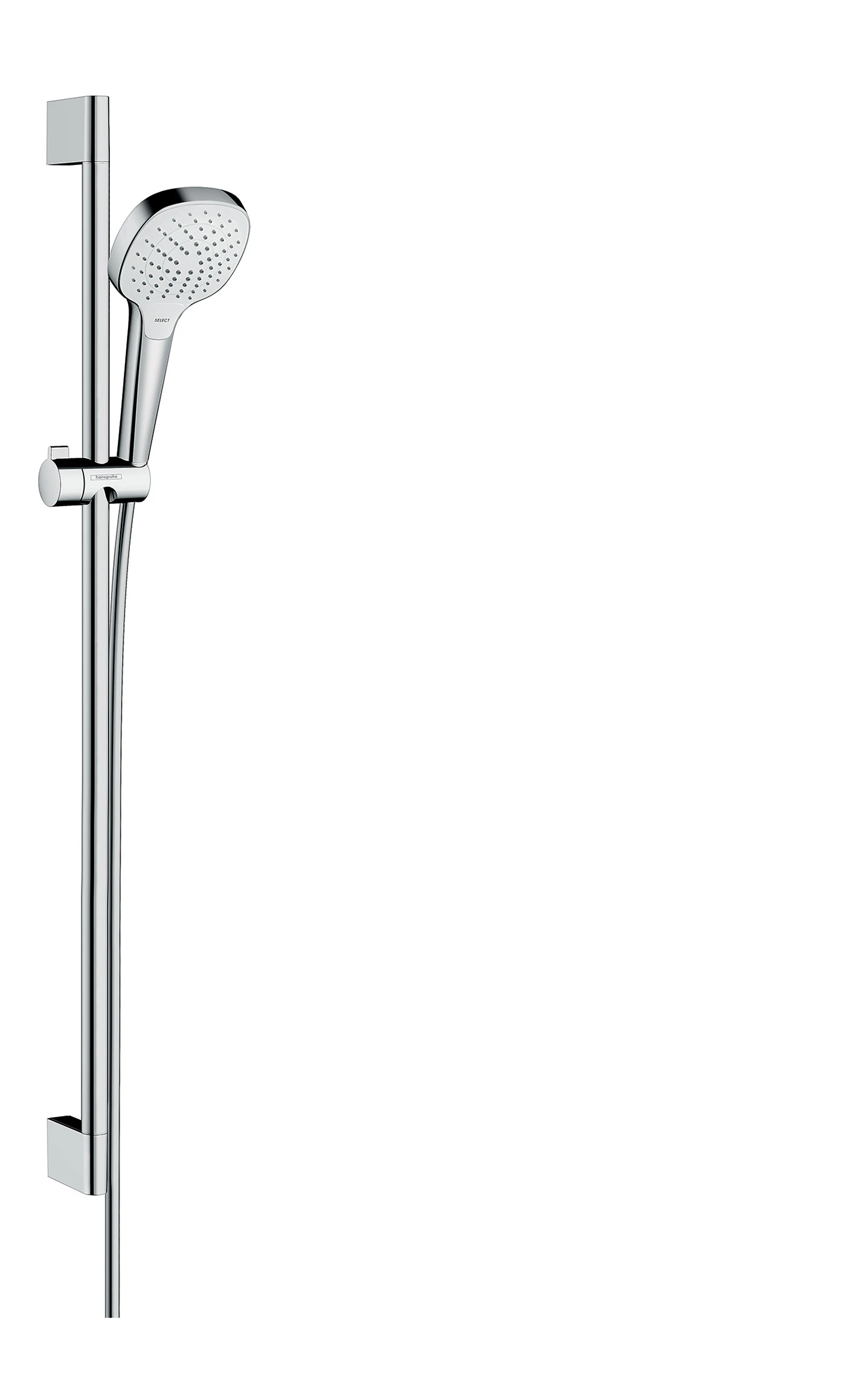 Hansgrohe Croma Select E Shower Set 110 Vario Ecosmart With Shower Rail 90 Cm