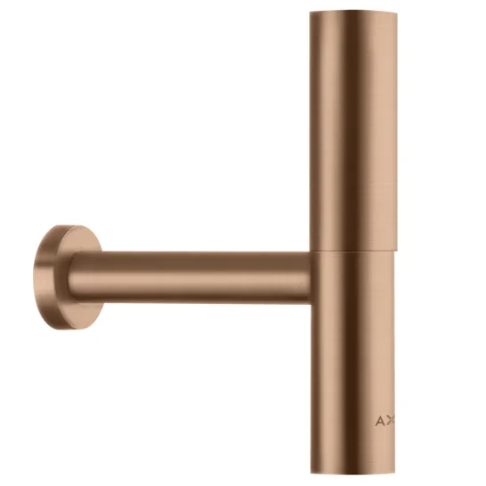 Axor Bottle Trap 11/4" Flowstar Brushed Red Gold