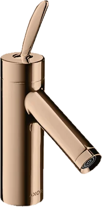 Axor Starck Classic Single Lever Basin Mixer 70 With Pop-up Waste Polished Red Gold
