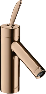 Axor Starck Classic Single Lever Basin Mixer 70 With Pop-up Waste Polished Red Gold