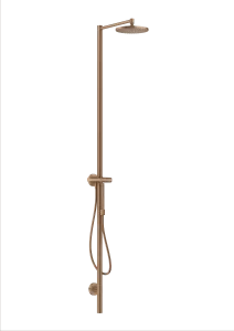 Axor Starck Shower Columns 1190 X 375 X 230mm Rose Gold/gold - Brushed