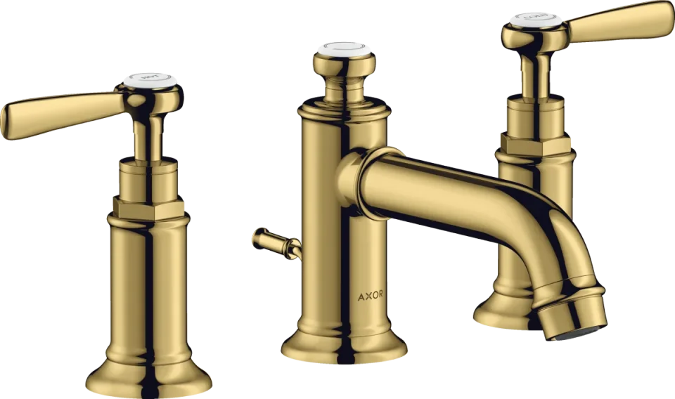Axor Montreux 3-hole Basin Mixer 30 With Lever Handles And Pop-up Waste product image - Image 1