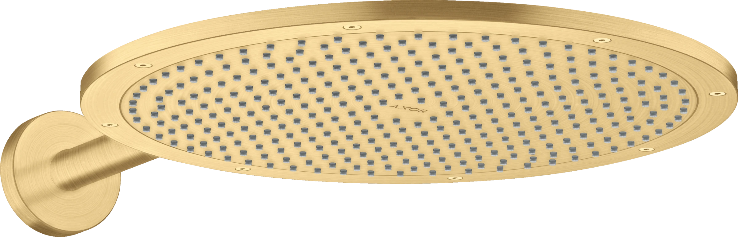 Axor Showersolutions Overhead Shower 350 1jet With Shower Arm Gold Brushed