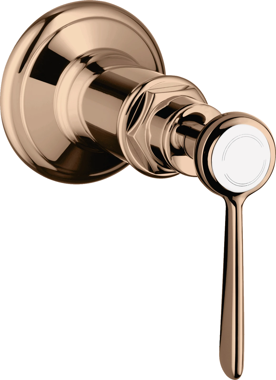 Axor Montreux Shut-off Valve For Concealed Installation With Lever Handle Polished Red Gold
