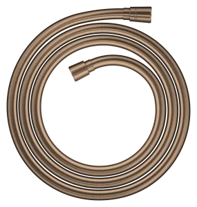 Axor Showersolutions Metal Effect Shower Hose 2.00 M With Conical Nuts Brushed Red Gold