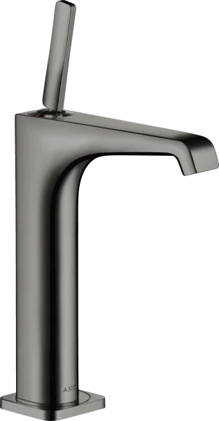 Axor Citterio E Single Lever Basin Mixer 190 With Pin Handle For Wash Bowls With Waste Polished Black Chrome