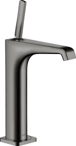 Axor Citterio E Single Lever Basin Mixer 190 With Pin Handle For Wash Bowls With Waste Polished Black Chrome