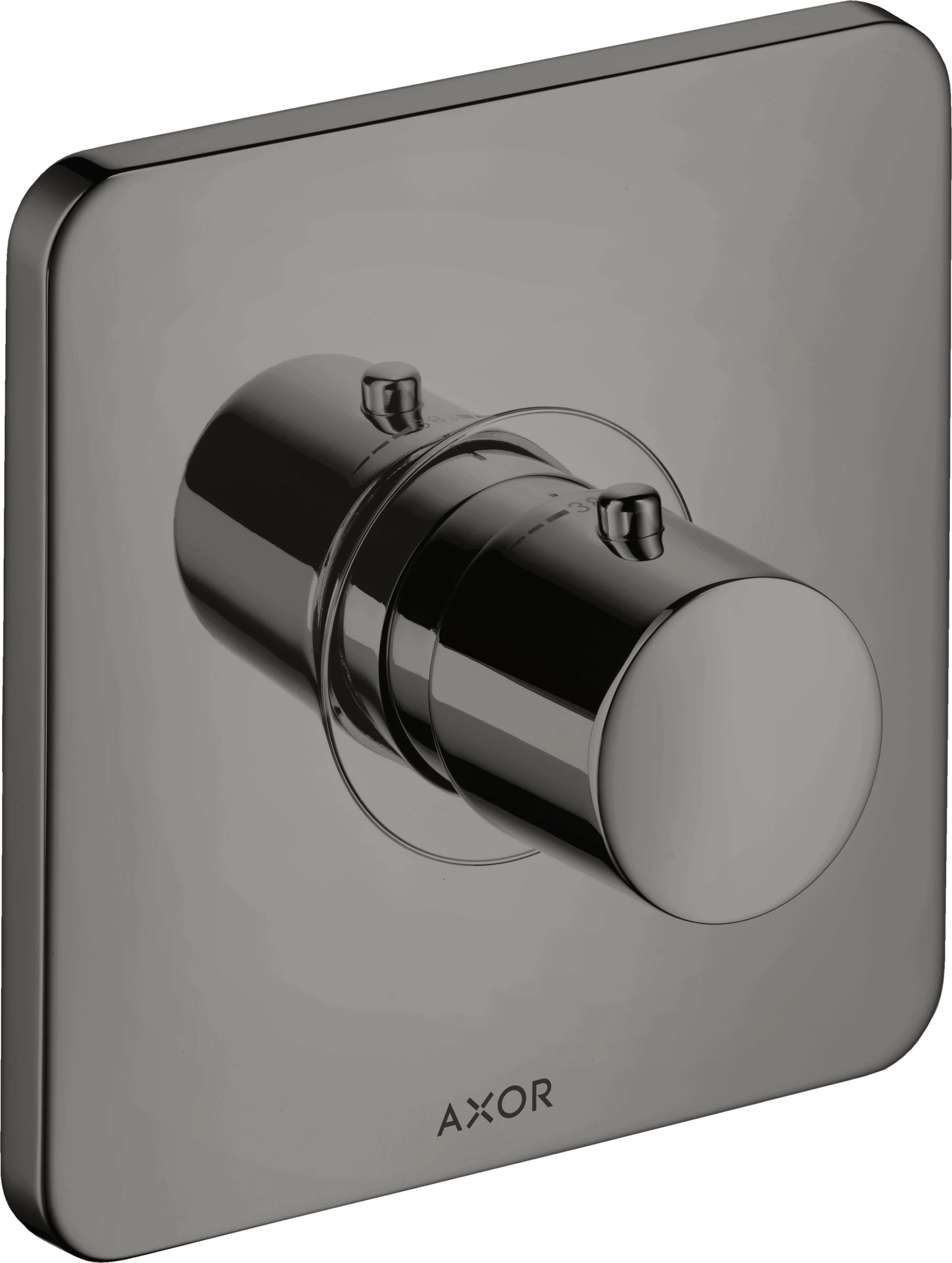 Axor Citterio M Thermostatic Mixer For Concealed Installation Polished Black Chrome