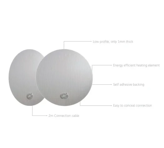 Thermosphere 12v Mirror Demister Rectangular 70w detail view - Image 4