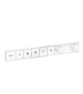 Hansgrohe Rainselect Thermostat For Concealed Installation For 5 Functions Matt White