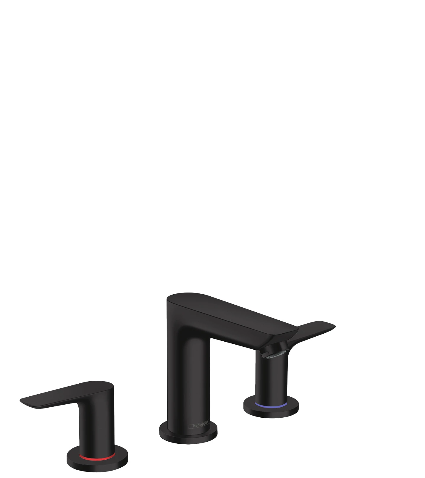 Hansgrohe Talis E 3-hole Basin Mixer With Pop-up Waste Matt Black