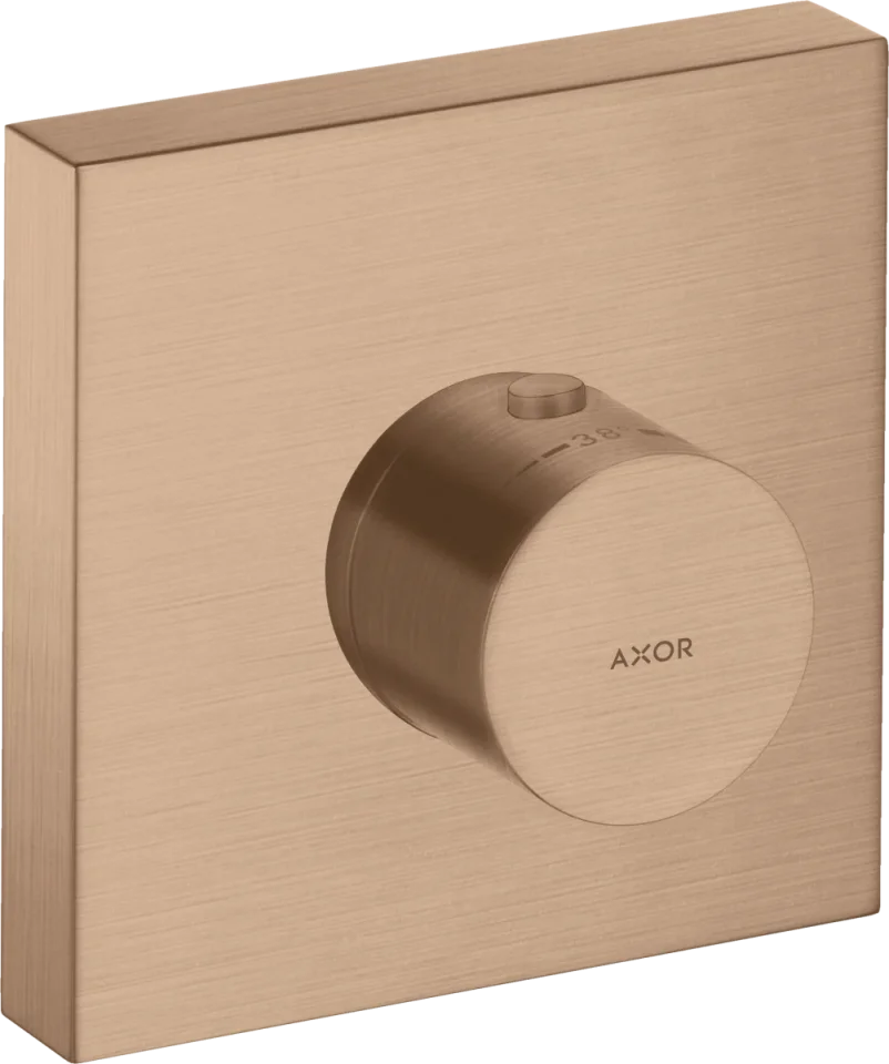 Axor Showersolutions Thermostatic Module 120/120 Square For Concealed Installation product image - Image 1