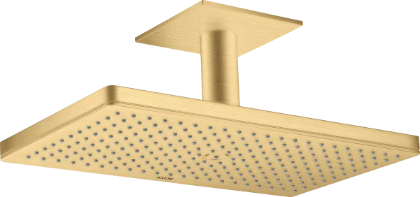 Axor Showersolutions Overhead Shower 460/300 1jet With Ceiling Connection Gold Brushed