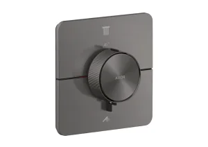 Axor Showerselect Id Thermostatic Shower Mixer Concealed 269 X 242 X 179mm Gunmetal/chrome - Brushed