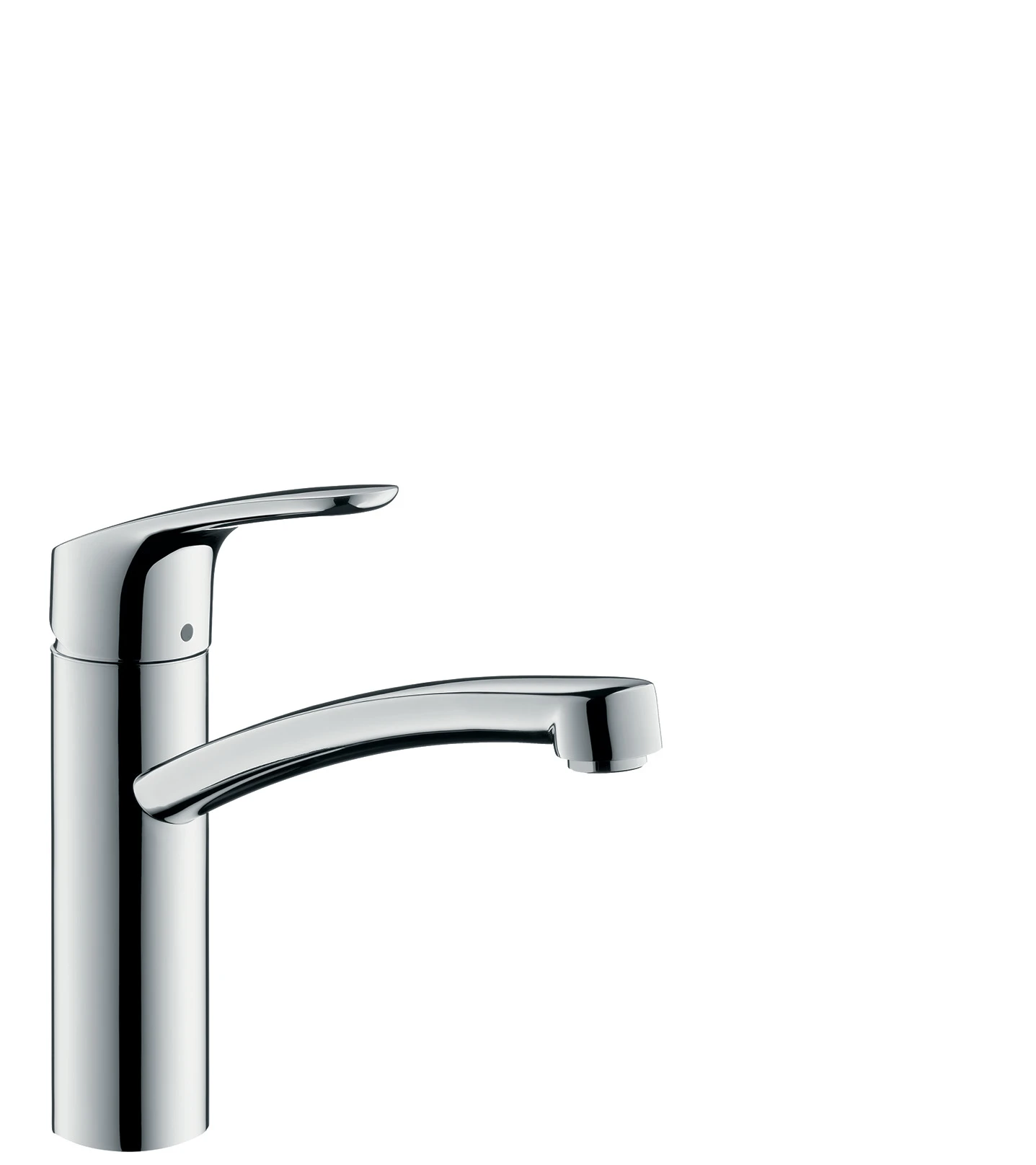 Hansgrohe Focus M41 Single Lever Kitchen Mixer 160, Coolstart, Ecosmart, Single Spray Mode Chrome
