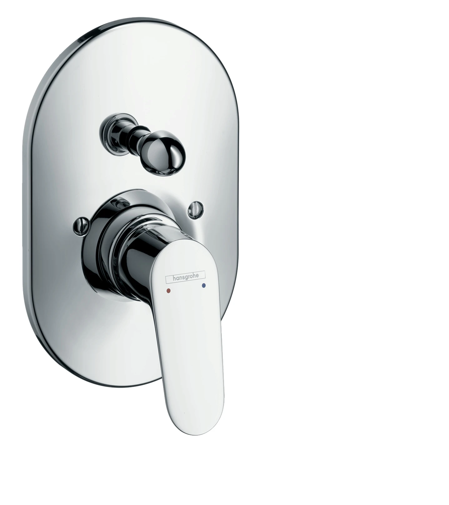 Hansgrohe Focus Single Lever Manual Bath Mixer For Concealed Installation Chrome