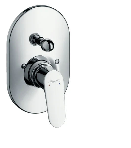 Hansgrohe Focus Single Lever Manual Bath Mixer For Concealed Installation Chrome