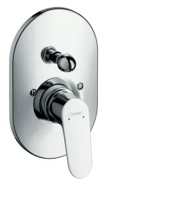 Hansgrohe Focus Single Lever Manual Bath Mixer For Concealed Installation Chrome