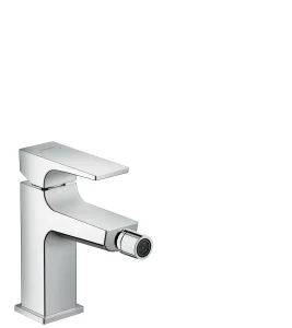 Hansgrohe Metropol Single Lever Bidet Mixer With Lever Handle And Push-open Waste Chrome