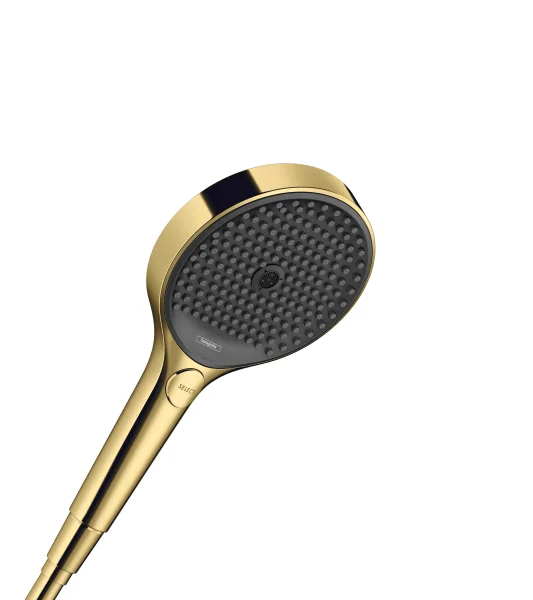 Hansgrohe Rainfinity Hand Shower 130 3jet Gold Polished