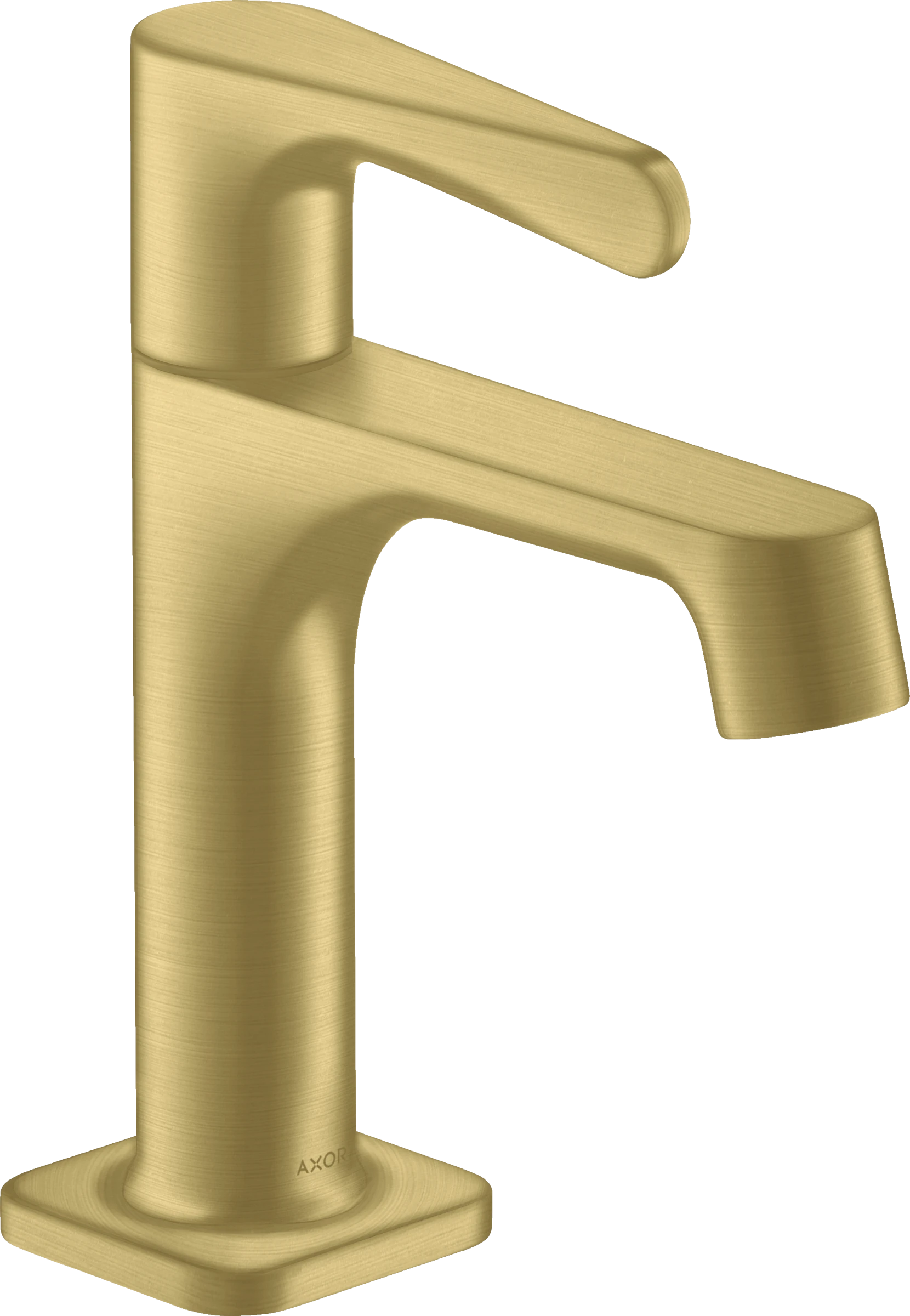 Axor Citterio M Pillar Tap Without Waste Brushed Brass
