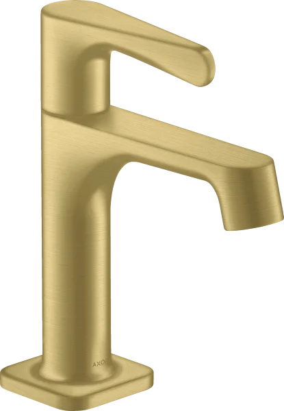 Axor Citterio M Pillar Tap Without Waste Brushed Brass