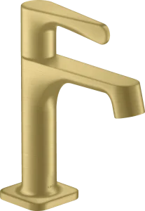 Axor Citterio M Pillar Tap Without Waste Brushed Brass