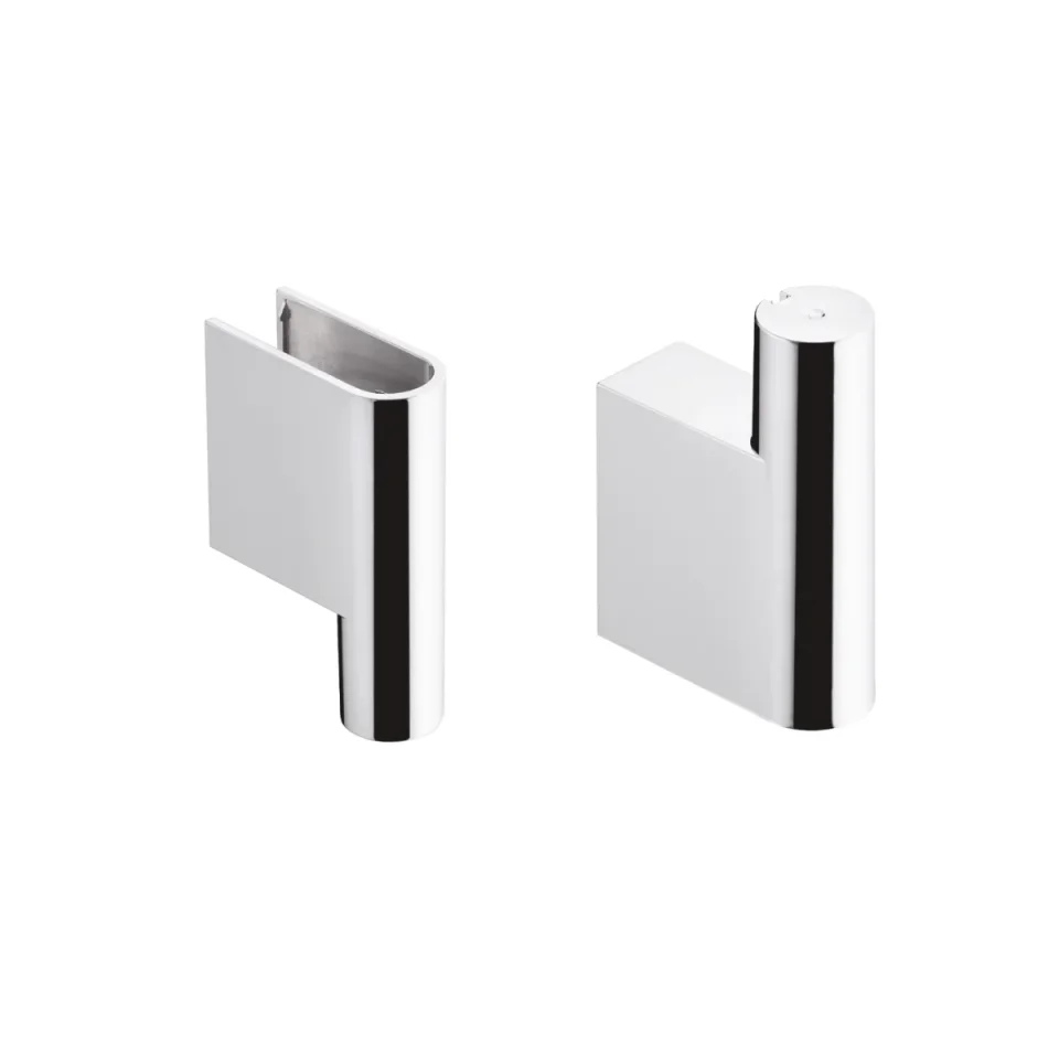 Hansgrohe Cover Set Unica's Puro Wall Bar Chrome product image - Image 1