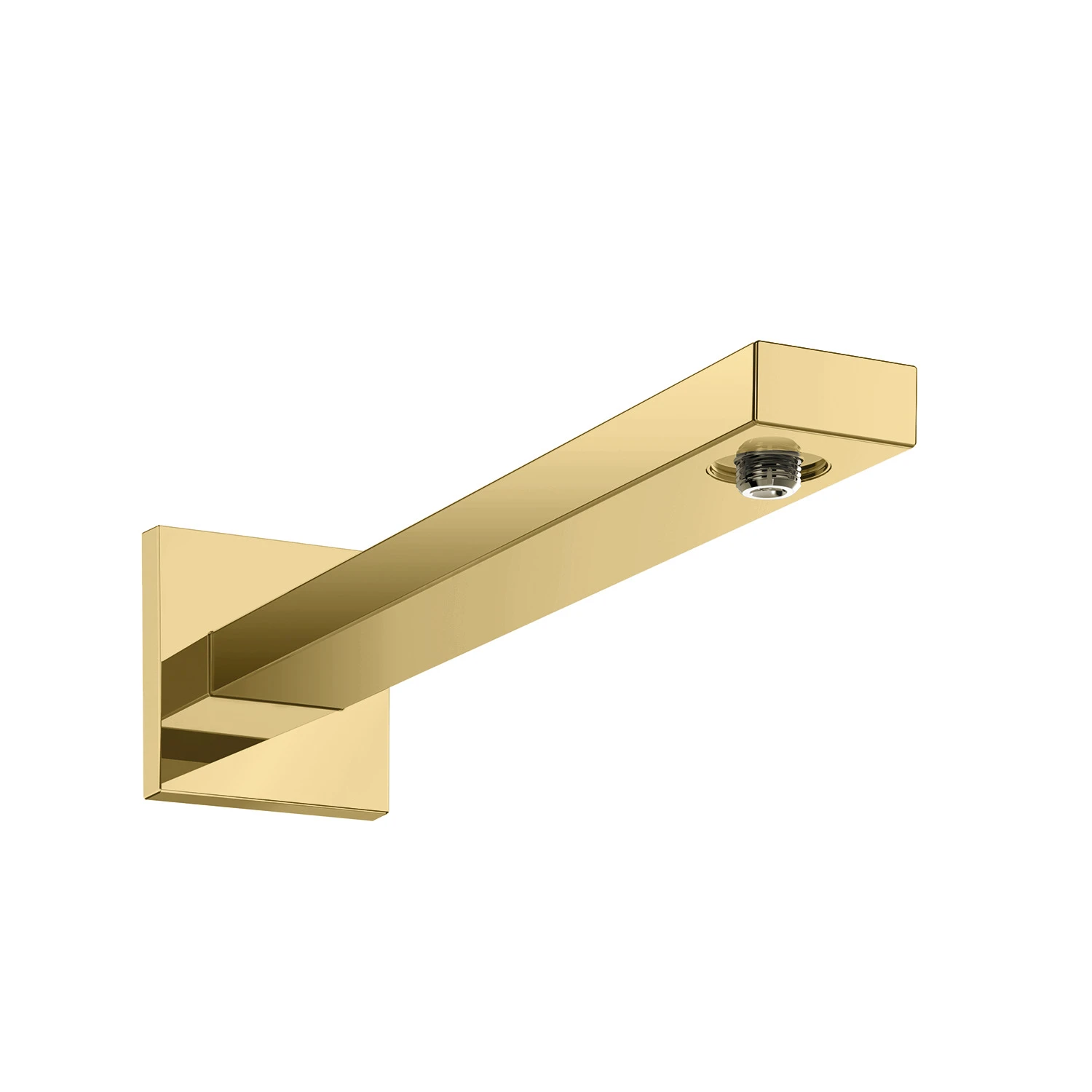 Hansgrohe Shower Arm E 39 Cm With Rectangular Shaft Gold Polished