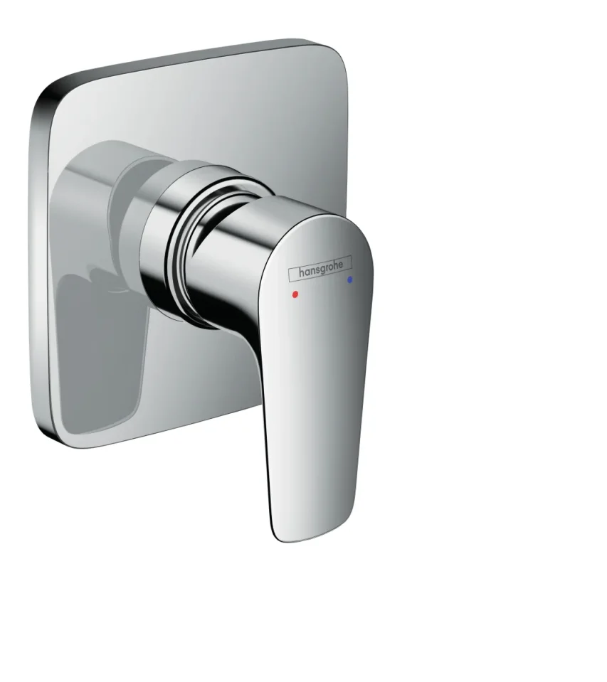 Hansgrohe Talis E Single Lever Shower Mixer For Concealed Installation Chrome product image - Image 1