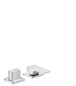 Hansgrohe Metropol 2-hole Rim-mounted Manual Single Lever Bath Mixer With Lever Handle Chrome