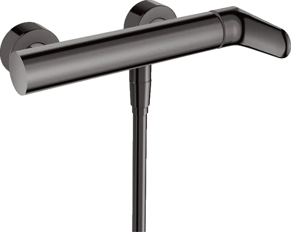 Axor Citterio M Single Lever Manual Shower Mixer For Exposed Installation Polished Black Chrome