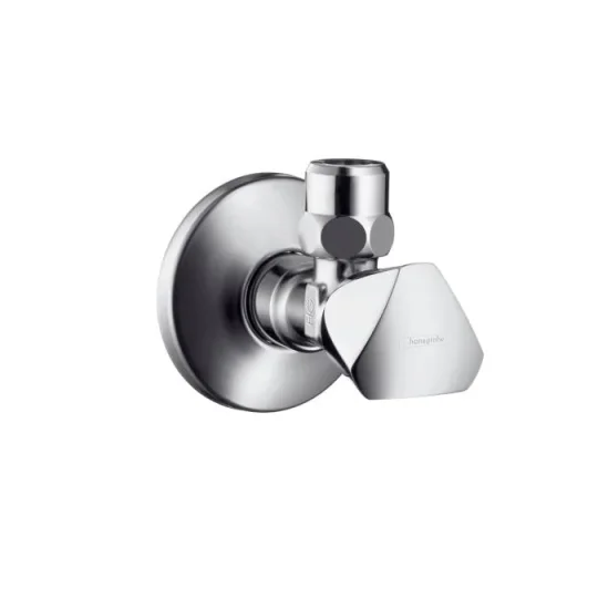 Hansgrohe Angle Valves 88 X 78 X 28mm Chrome detail view - Image 2