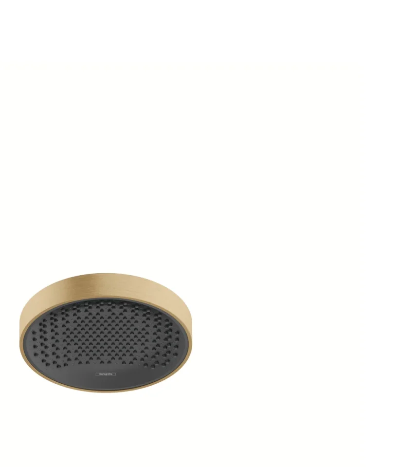 Hansgrohe Rainfinity Overhead Shower 250 1jet Ecosmart 9 L/min Brushed Bronze product image - Image 1
