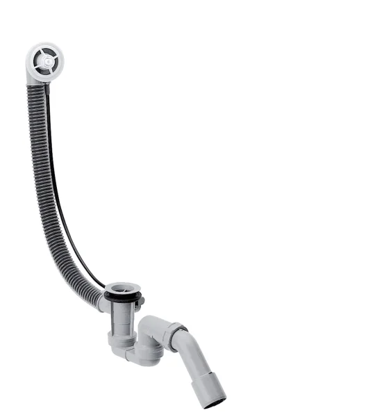 Hansgrohe Flexaplus Basic Set For Waste And Overflow Set For Standard Bathtubs