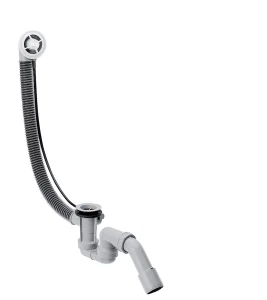 Hansgrohe Flexaplus Basic Set For Waste And Overflow Set For Standard Bathtubs