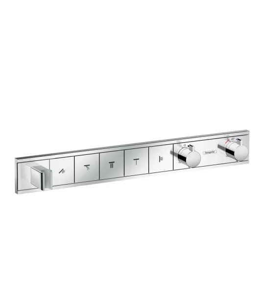 Hansgrohe Rainselect Thermostatic Mixer For Concealed Installation For 5 Outlets Chrome