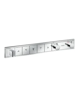Hansgrohe Rainselect Thermostatic Mixer For Concealed Installation For 5 Outlets Chrome