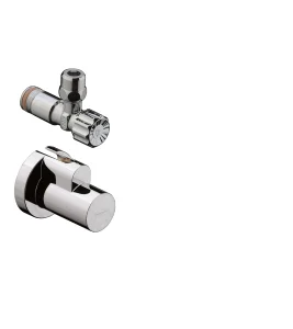 Hansgrohe Angle Valve With Cover " Polished Red Gold