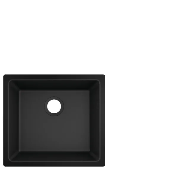 Hansgrohe S51 S510-u450 Undermount Sink 450 Black