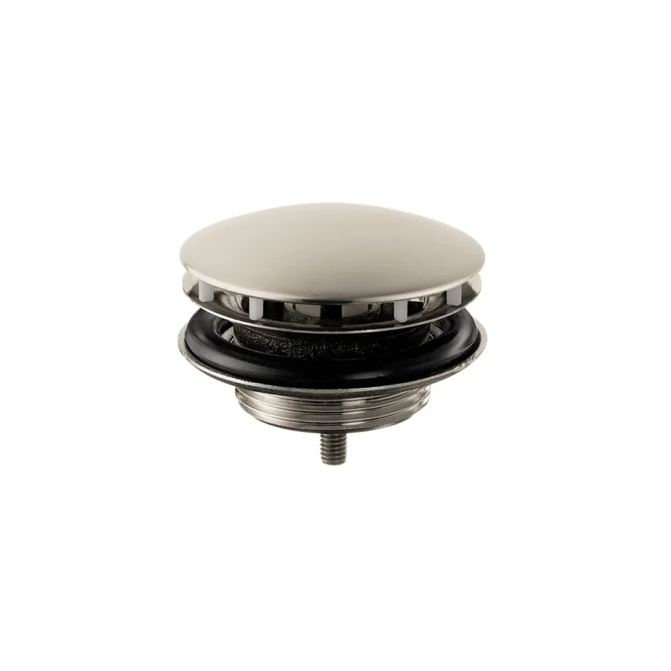 Hansgrohe Waste Set Non-closing For Wash Basins Brushed Nickel product image - Image 1