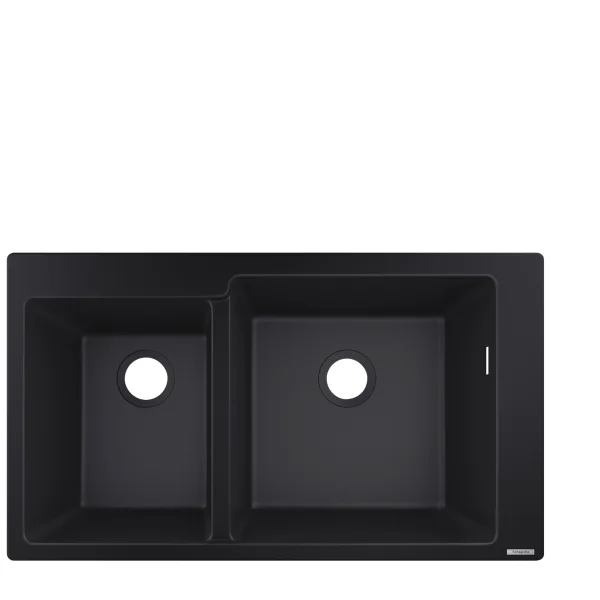 Hansgrohe S51 S510-f760 Built-in Sink 305/435 Black