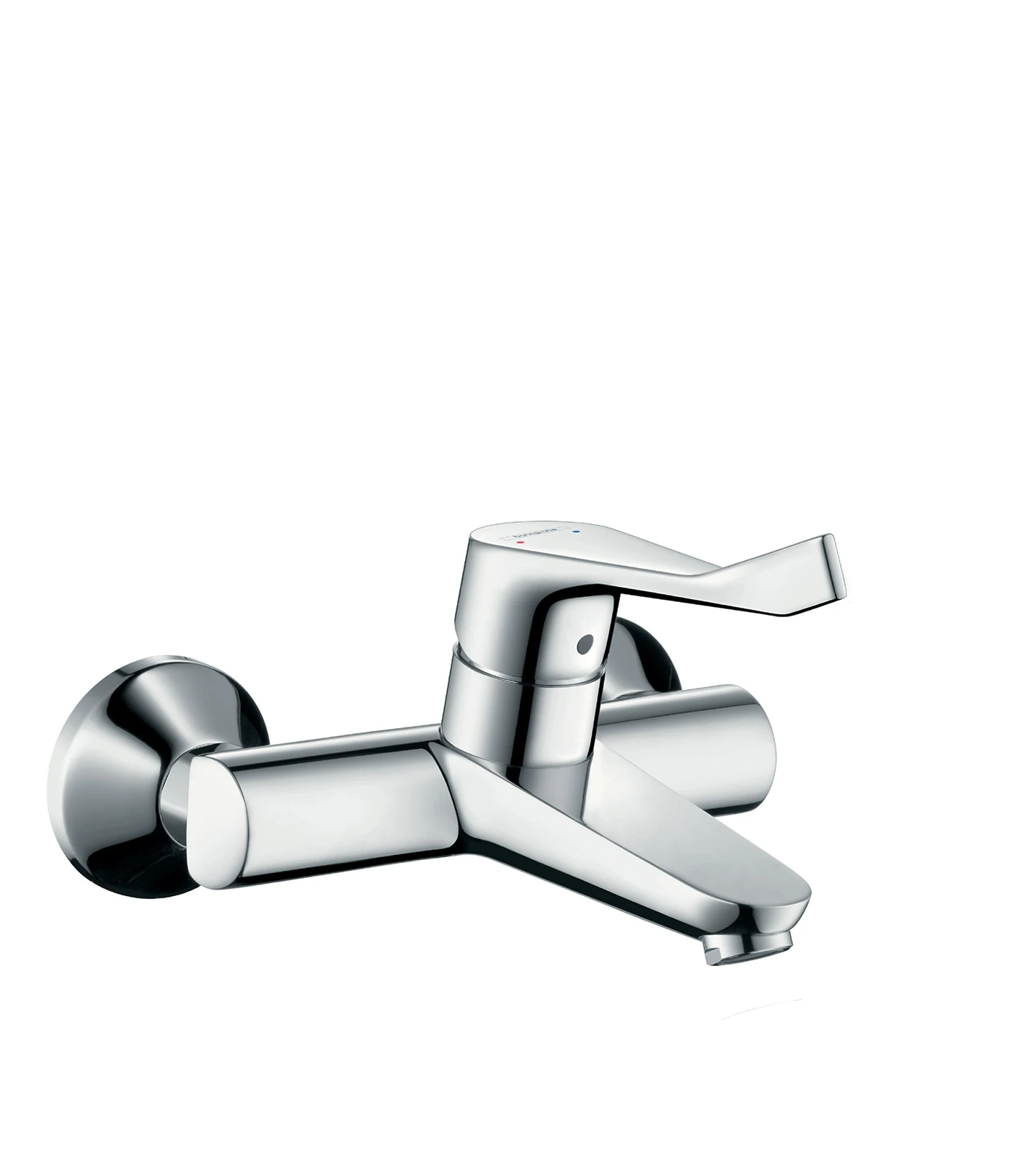 Hansgrohe Focus Single Lever Basin Mixer For Exposed Installation With Extra Long Handle Chrome