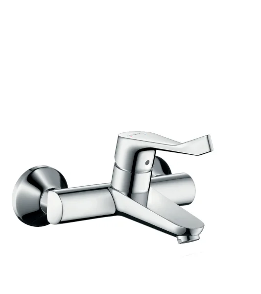 Hansgrohe Focus Single Lever Basin Mixer For Exposed Installation With Extra Long Handle Chrome